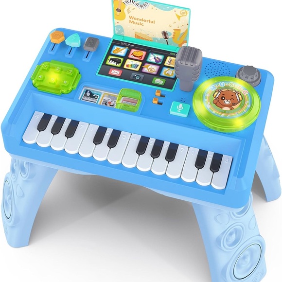 Baby DJ Table Musical Activity Learning Toy w Lights & Sounds Baby Toddler